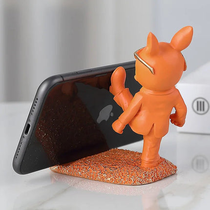 Bulldog Sculpture Phone Stand - AIcomStore