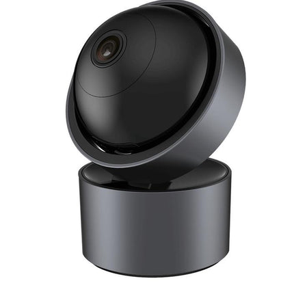 Smart Home Security Camera with Emotion Tracking & Color Night Vision - 2K Full HD, Two-Way Talk, 2.4Ghz/5Ghz Wi-Fi,360° Pan/Tilt, Baby/Pet Monitor, Plug-In, Wi-Fi App Control Grey