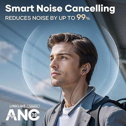 150H Playtime Neckband Earbuds | Hi-Res Sound, ANC, IPX7 Waterproof, All-Day Comfort