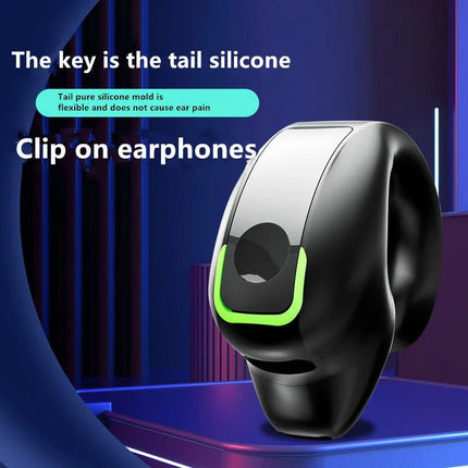 Earphone Clip Wireless Bluetooth Headphone Bone Conduction Headset High Quality TWS Auriculares Sport Noise Canceling With Mic - AIcomStore