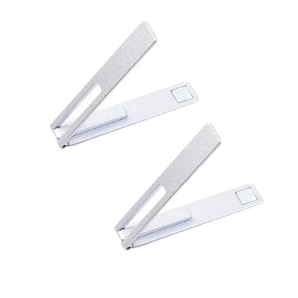 Invisible Ultra Thin Magnetic Mobile Phone Holder Stands Metal Alloy Foldable Cellphone Kickstand Desktop Tablet Bracket Support - AIcomStore