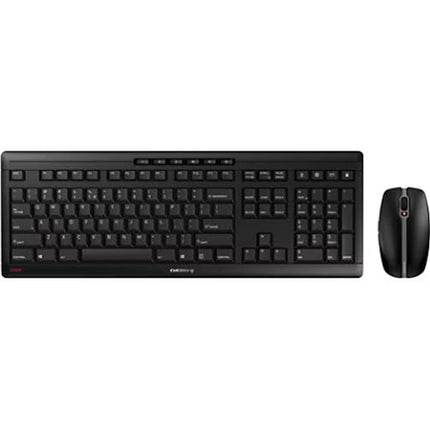 Cherry JD-8500EU-2 STREAM DESKTOP Wireless Keyboard and Mouse Full Size,Black