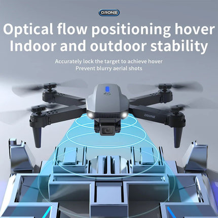 KBDFA 2025 E88 Professional Wide Angle RC Dron HD 4K Camera Mode Foldable Helicopter Aircraft Quadcopter Drone Kid Gift Toys - AIcomStore