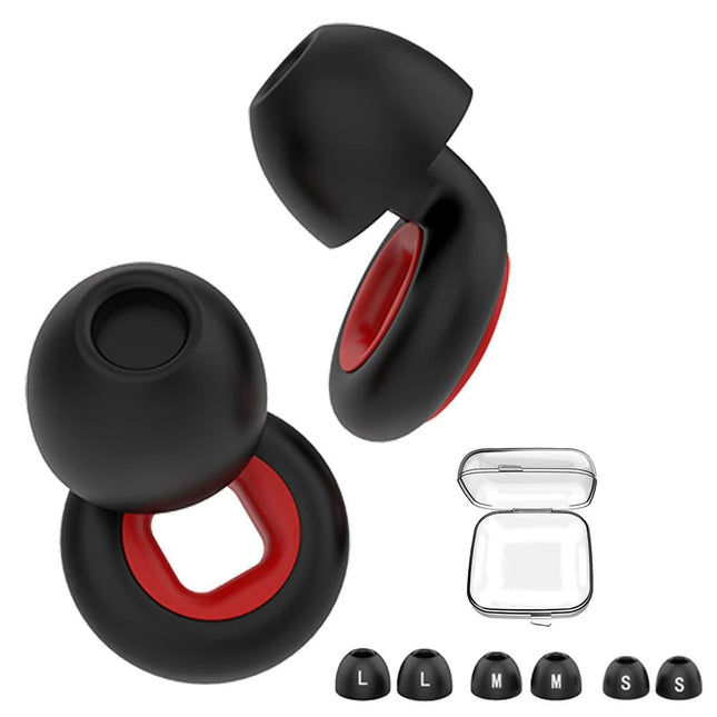Shining Color Earplugs for Sleeping Noise Cancelling Silicone Hearing Protection Earplug for Work Travel Protetor Auricular - AIcomStore