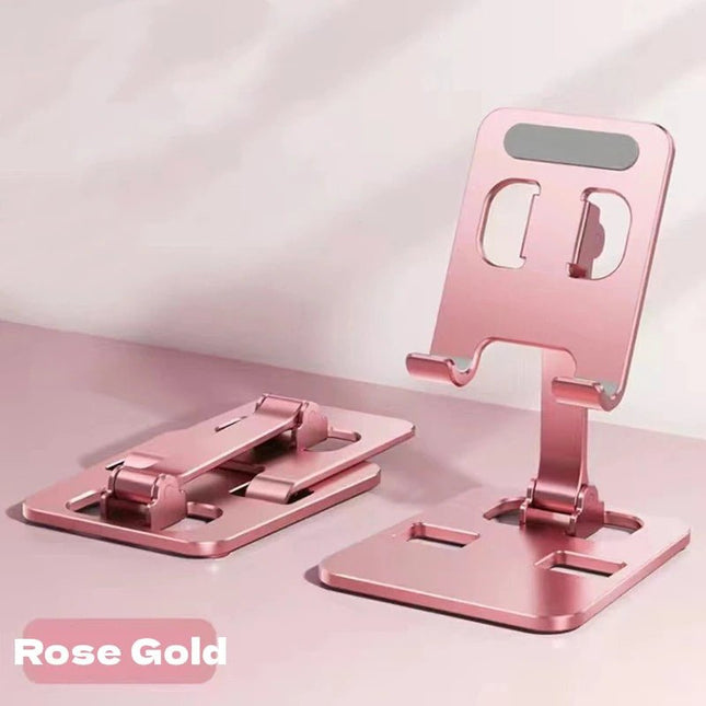 Universal Aluminum Alloy Portable Tablet Holder For iPad Air Pro Mini Tablet Stand Mount Adjustable Flexible Mobile Phone Stand - AIcomStore