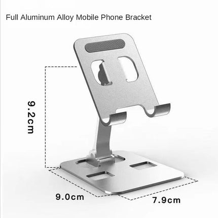 Universal Aluminum Alloy Portable Tablet Holder For iPad Air Pro Mini Tablet Stand Mount Adjustable Flexible Mobile Phone Stand - AIcomStore