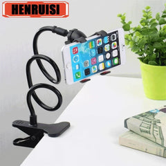 Universal Cell Phone Holder Flexible Long Arm lazy Phone Stands Clamp Bed Tablet Car Mount Bracket For iPhone XS Samsung Support - AIcomStore