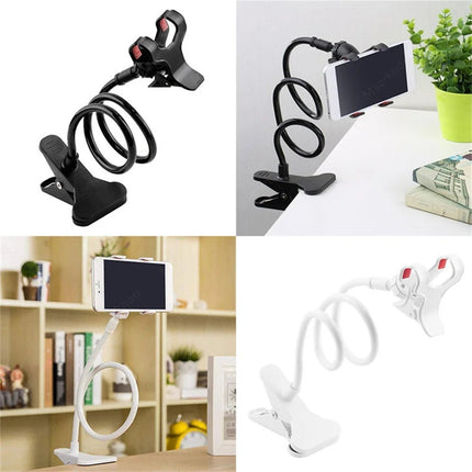 Universal Cell Phone Holder Flexible Long Arm lazy Phone Stands Clamp Bed Tablet Car Mount Bracket For iPhone XS Samsung Support - AIcomStore