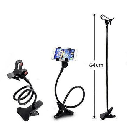 Universal Cell Phone Holder Flexible Long Arm lazy Phone Stands Clamp Bed Tablet Car Mount Bracket For iPhone XS Samsung Support - AIcomStore